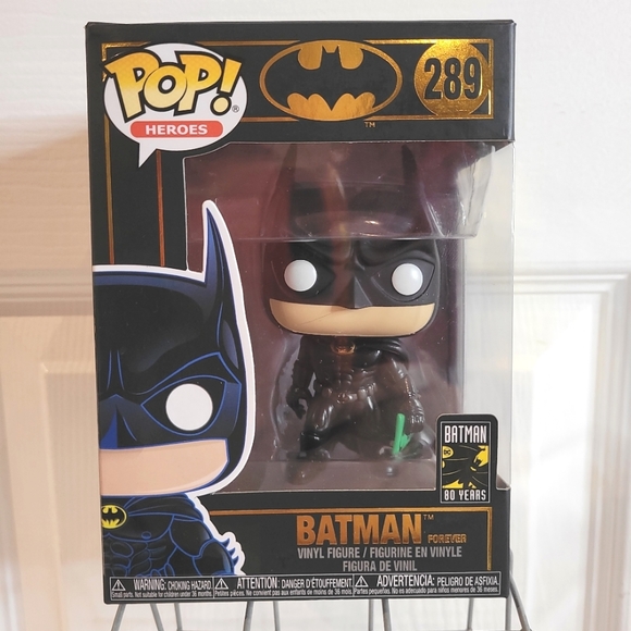 New Funko Pop! DC Heroes Batman 80th - Batman Forever (1995) #289 - Picture 2 of 7